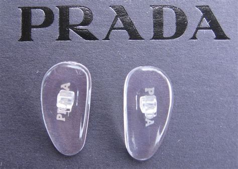 authentic prada nose pads|prada glasses replacement nose pads.